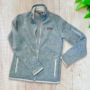 Patagonia Women's Heathered Blue Gray Utility Jacket